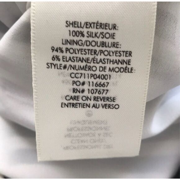 Alice + Olivia Alba cross front blouse size medium - Picture 7 of 7